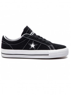 Converse One Star Pro (Refine BLACK/WHITE/WHITE