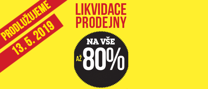 Likvidace prodejny